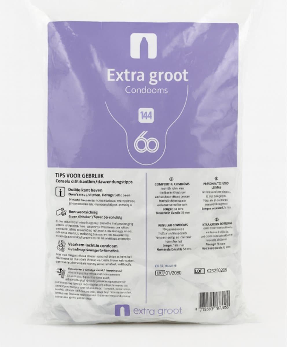 Condoom.nl Extra Groot condooms 144 stuks — afbeelding 1