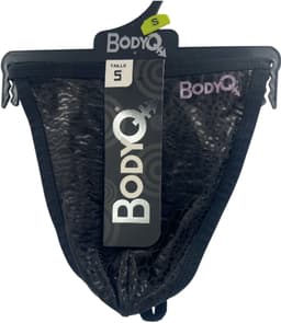 BodyQ Sexy Heren String – Zwart Croco met Roze – Erotische Herenlingerie – Maat M — thumbnail 3