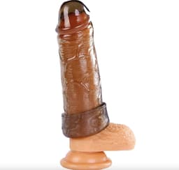 TRY. Tripple Sleeve™ - Penis Sleeve - Set van 3 Penis Sleeves - Verlengend - Verdikkend - Extra Stimulatie - Cockring - Transparant — thumbnail 3