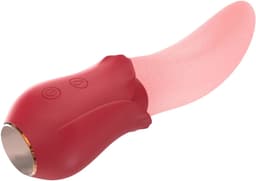 longziming Lick Tong Vibrator - Zuiger en Likkende Stimulator - Sex Toy voor Vrouwen - Stimulator met Likkende Tong - Voor Koppels - Silicone Erotisch Speelgoed — thumbnail 1