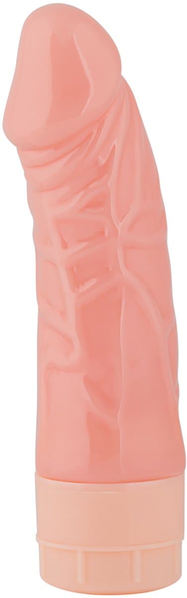 Being Fetish - Vibrerende Dildo - Batterijen - 16 cm - Lichte Huidskleur — afbeelding 1