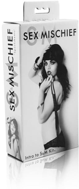 Sex Mischief Intro to S&M Kit - Zwart - 3 delig - bondageset — thumbnail 2