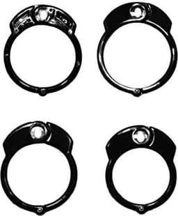 The Vice - Kuisheidskooi - Peniskooi - Chastity Cage - Zwart - Verkrijgbaar in Maten Mini Standaard en Plus Plus — thumbnail 6