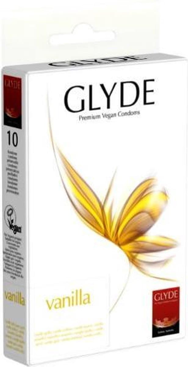 Glyde Ultra vanille- 10 condooms — afbeelding 1