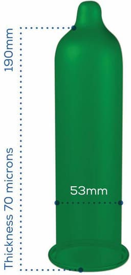 Pasante Mint Flavour Condooms 144 stuks — thumbnail 2