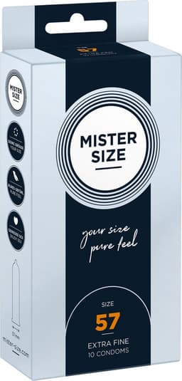MISTER SIZE 57 Ultra Dunne L condooms 36 stuks (verkrijgbaar in 7 maten) — thumbnail 2