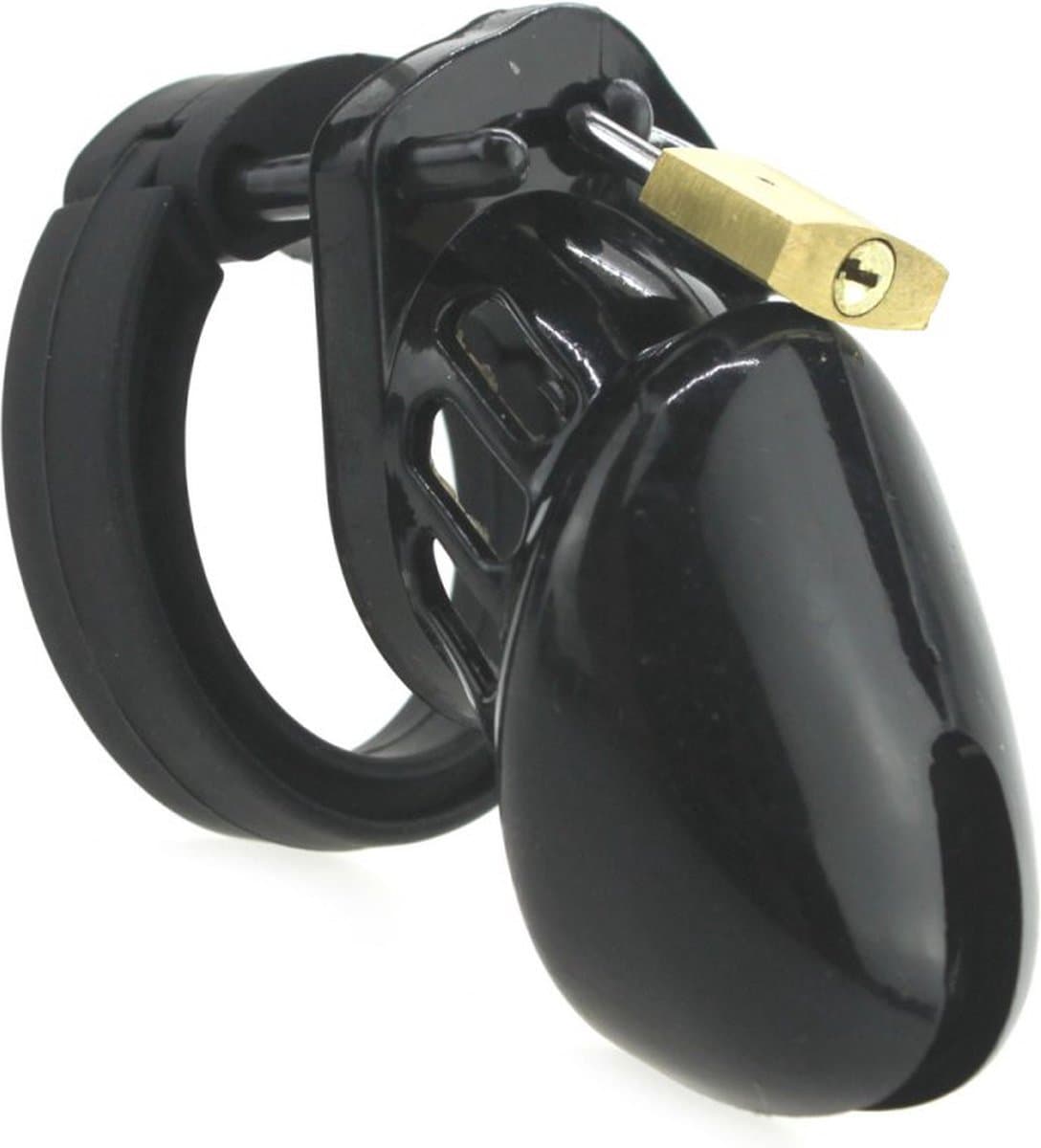 KG Kuisheidskooi - siliconen - chastity - zwart — afbeelding 1