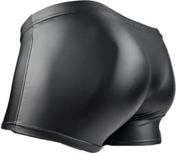 BamBella ® - Boxer short - Maat XL - MAT glans - Zwart BDSM kleding kruisloos open kruis erotische heren kleding — thumbnail 6