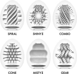 Tenga - Easy Beat Egg - Hard Boiled package II - 6 variaties — thumbnail 3