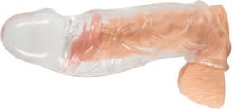 Crystal Clear Penis Sleeve wit — thumbnail 1