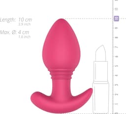 EasyConnect - EasyToys - Vibrerende Buttplug Axel via App - Koppel Vibrator - Buttplugs - Sex Toys voor Vrouwen - Vibrators voor Vrouwen - Sex Toys voor Mannen - Sex Toys - Vibrator - Vibrator voor Koppels - Roze — thumbnail 3