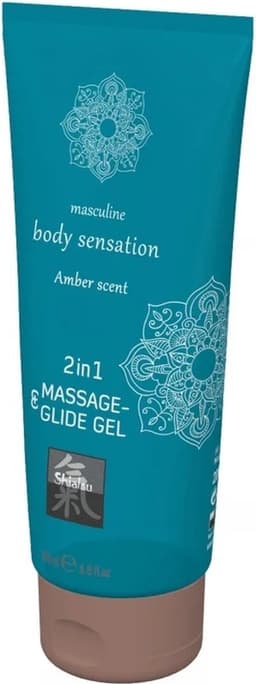 Massage- & Glide Gel 2 in 1 - Amber — thumbnail 2