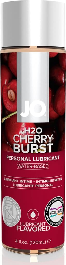 System JO – H2O Glijmiddel – Cherry Burst 120 ml — thumbnail 1