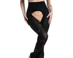 Panty Open Kruis Mystique 60Den Maat: S/M