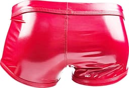 BamBella ® - Boxer short Maat M Datex (Latex en stof SM kleding BDSM kruisloos erotische heren kleding — thumbnail 10
