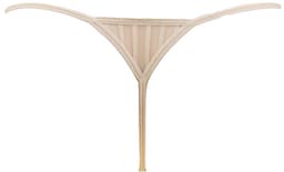WOH heren microfiber G-string personal allure mesh beige — thumbnail 2