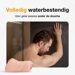 Jespro Realistische Pocket Pussy - 3-in-1 - Kunstvagina, mond en anus - Sex Toys voor Mannen en koppels - Masturbator - Blowjob Simulator - Kut - Nep Vagina - Voor Heren - Stroker - Seksspeeltjes - Erotiek - Zelf aftrekken — thumbnail 10