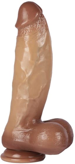 Ultra Realistische Siliconen Dildo - Dildo Lengte 24 cm - Diameter 5.5 cm — thumbnail 2