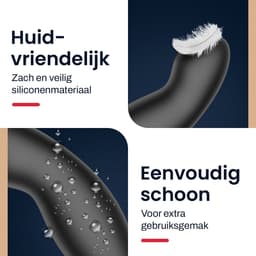 Prostaat Vibrator Mannen - met afstandsbediening - 20 standen - Sex toys - Speeltjes - Voor mannen en koppels - Erotiek - Anaal - Stimulator - Remote controlled massager - Jespro — thumbnail 8