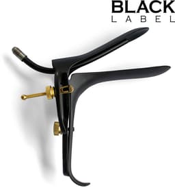 Black Label - Cusco Speculum met glijmiddel-slangetje - Zwart/Goud — thumbnail 5