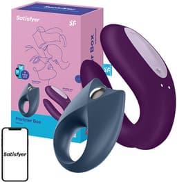 Satisfyer 'Partnerbox 2', incl. Apptoys, Double Joy, Royal One, oplaadbaar, waterdicht, huidvriendelijke siliconen — thumbnail 10