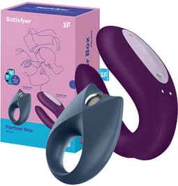 Satisfyer 'Partnerbox 2', incl. Apptoys, Double Joy, Royal One, oplaadbaar, waterdicht, huidvriendelijke siliconen — thumbnail 12