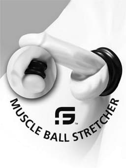 Sport Fucker - Muscle - Ball Stretcher - TPE - Blauw — thumbnail 4