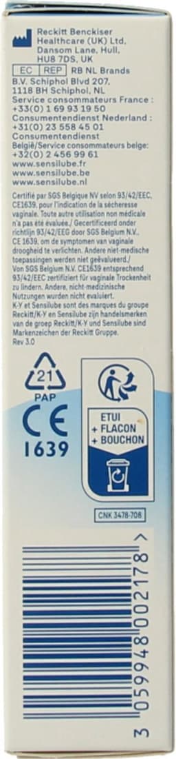 Durex Sensilube 40ML - 5 Stuks - Glijmiddel - Waterbasis - Smaakloos - Voordeelverpakking — thumbnail 7