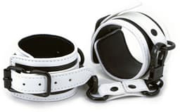 NS Novelties - Glo Wrist Cuff - Bondage / SM Cuffs Glow in the dark — thumbnail 2