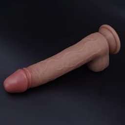 Lovefreak® - Dildo met Zuignap - Realistische Dildo 20cm - Dildo Vibrator met Zuignap - Verwarming - Vibratie & Rotatie - Oplaadbaar — thumbnail 8