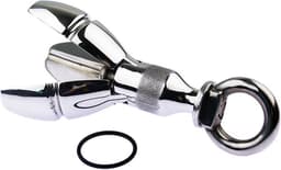 Anaal Speculum - 3 Lepels - Anaal spreider - met slot - chroom - Prolink Novelties — thumbnail 3