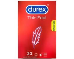 Durex Condooms Thin Feel - 4x 20 stuks