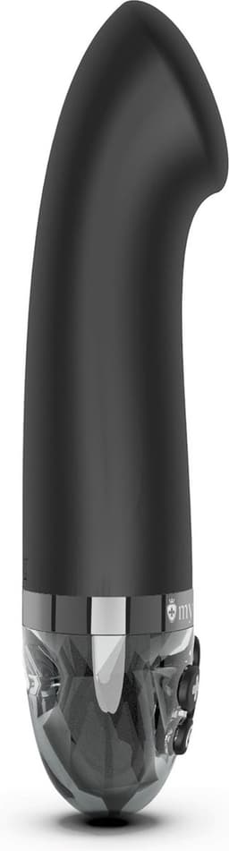 Mystim - Electrosex - Right On Ron - E-stim Vibrator - Black — thumbnail 1