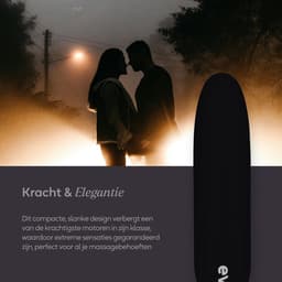 Eva® Spark - Vibrator - Mini Bullet voor Vrouwen - Krachtige Clitoris Stimulator - Discreet Sex Toy - Seksspeeltje - Vibrators voor Vrouwen - Erotische Luisterverhalen - Cadeau voor vrouw - Obsidian Black — thumbnail 9