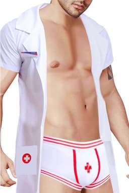 Sexy mannelijke dokter - 3-delig - Rollenspel - EHBO - Erotisch — thumbnail 3