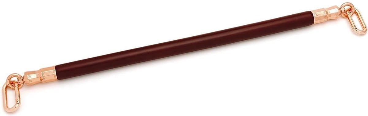 Liebe Seele - Wine Red - Spreidstang Met Leer Bekleed - exclusief En Luxe ontwerp - wijnrood — afbeelding 1