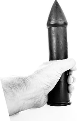 All Black Anaal Dildo 24 cm - zwart — thumbnail 3