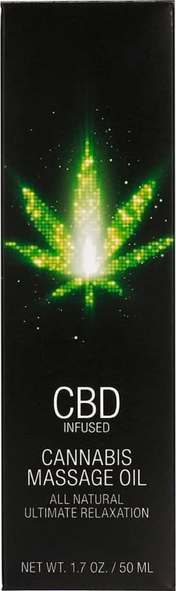 CBD Cannabis Massage Oil - 50 ml — thumbnail 6