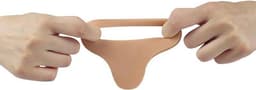 Lovetoy Voorbinddildo voor dubbele penetratie Ultrasoft Double - 18 cm — thumbnail 5