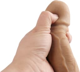 TRY. Penis Sleeve XL™ - Penis Sleeve - 19.5 cm - Penisverlenger - Penis Extender - Bruin — thumbnail 3