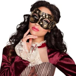 Boland - Masker Steampunk - Volwassenen - Robot - Steampunk — thumbnail 4