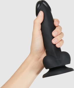 Strap-On-Me - Soft Realistic - Dildo met Zuignap - Zwart - Maat S — thumbnail 5