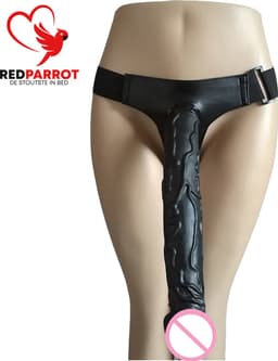 Strap-on XXL Black - Mega voorbind dildo - Koppels - Man en vrouw — thumbnail 1
