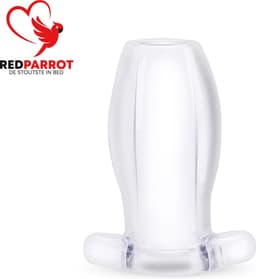 Holle buttplug PRO | Tunnel plug | Luxe uitvoering | Transparant | Siliconen | Anaal | Kont | Anus | Anaalplug — thumbnail 5
