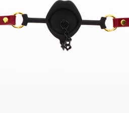 Kinky Gag met Stop - Mondknevel - Open Gag - Ballgag - Gagball - Ball Gag - BDSM Toys - Bondage Speeltje - Seksspeeltje voor hem en haar - Sex Toy — thumbnail 3