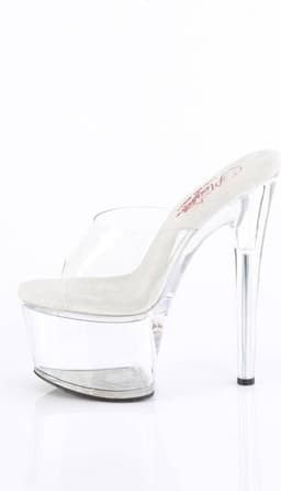 Pleaser - PASSION-701 Muiltjes - US 7 - 37 Shoes - Transparant — thumbnail 4
