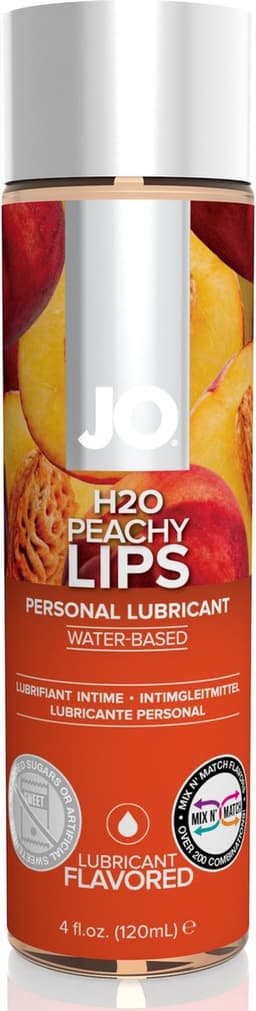 System JO - H2O Glijmiddel Perzik - 120 ml — thumbnail 2