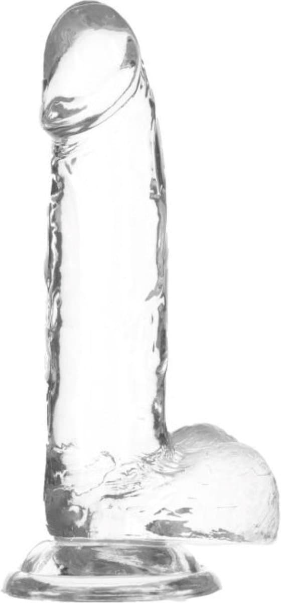 Crystal Addiction - Transparante Dildo - 19 cm — afbeelding 1