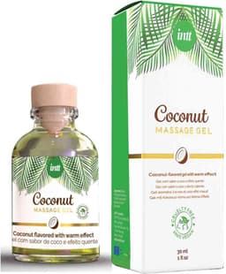 Coconut Verwarmende Massage Gel - 30 ml — thumbnail 4