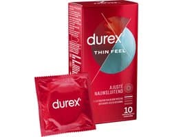 Durex - Condooms Feeling Thin Feel - Nauwsluitend & Extra dun - 10 stuks